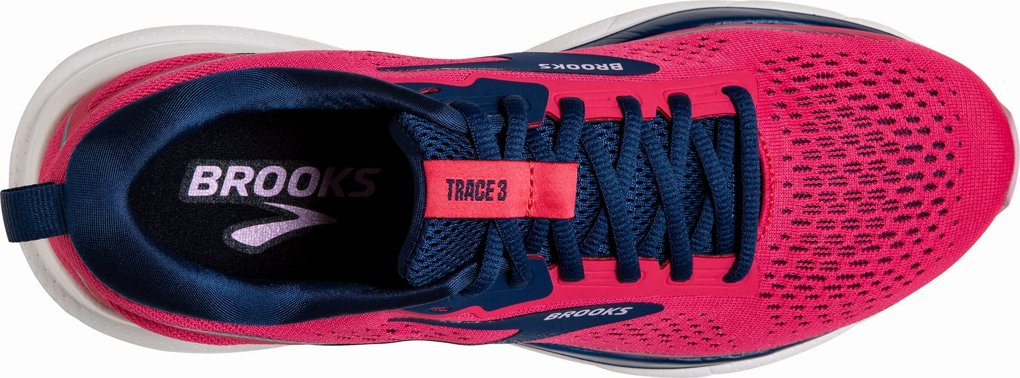 Brooks Trace 3 Womens Running Shoes - Pink Distance Runners