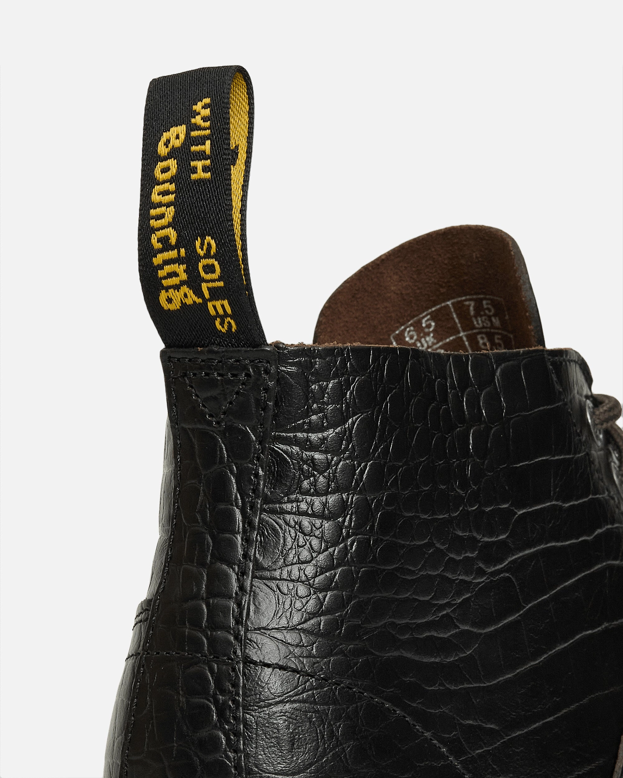 Church Crocodile Analine Leather Ankle Boots Dark Brown Smooth Leather Boots