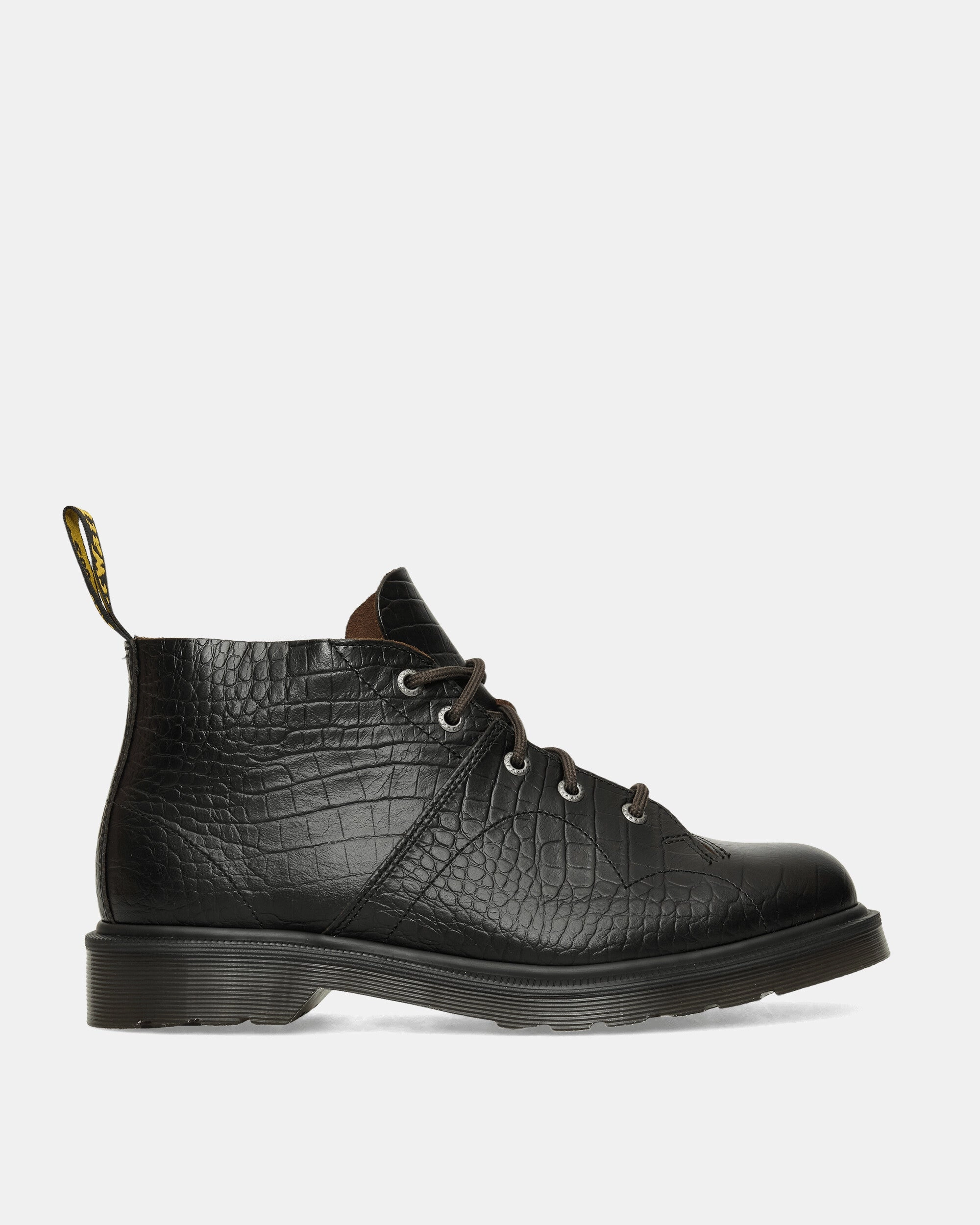 Church Crocodile Analine Leather Ankle Boots Dark Brown Dr. Martens shoe options