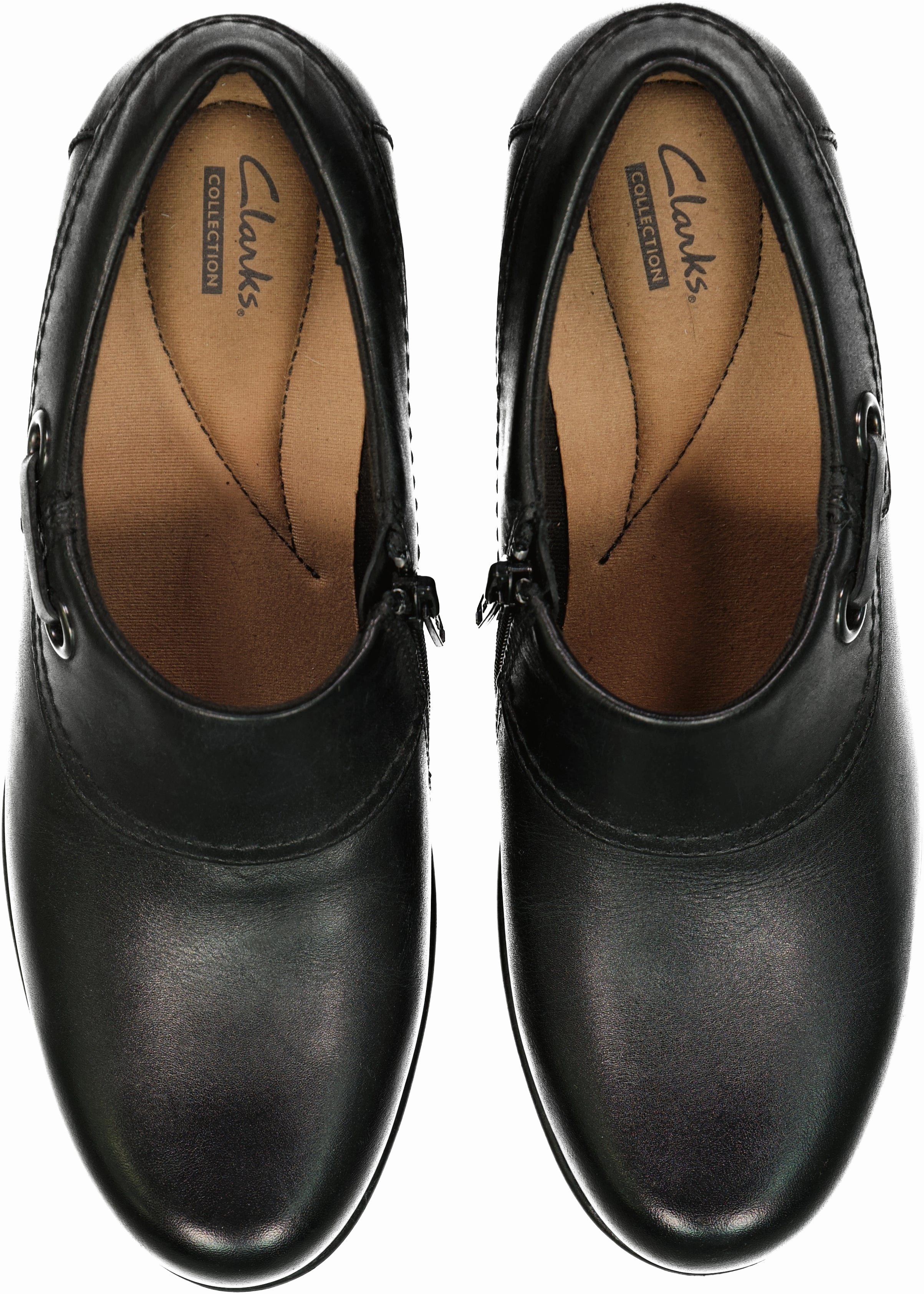 CLARKS-BOOTS ANKLE HEELS Size 9 Clarks leather shoes for daily wear