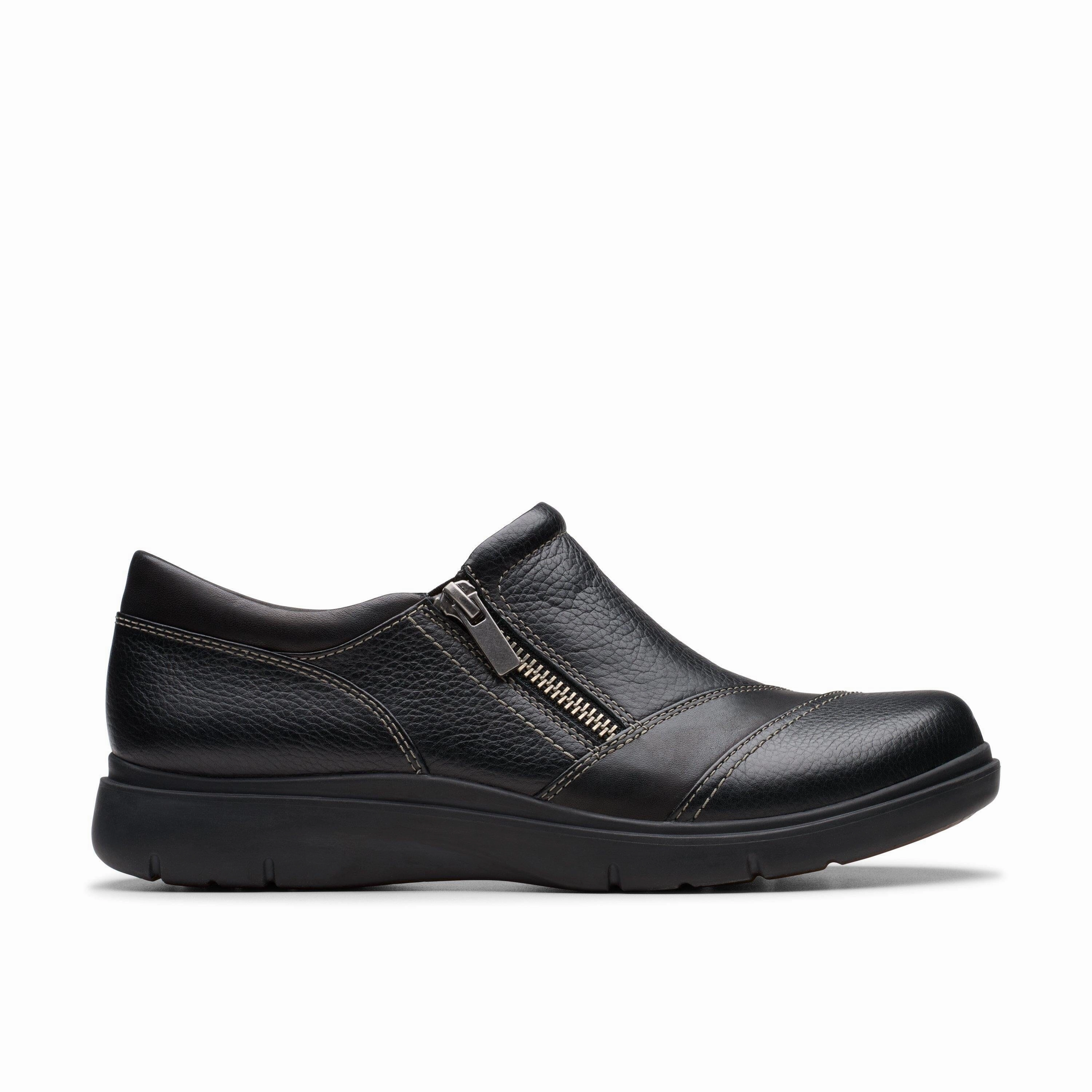 CLARKS CERTINA PURE WOMEN'S MEDIUM AND WIDE Clarks classic leather shoes