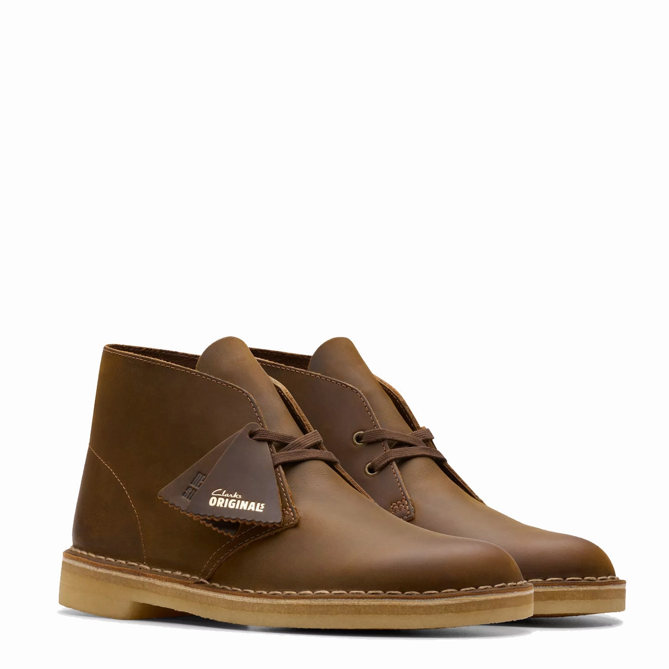 Clarks Originals Desert Boot Beeswax Heritage Suede Footwear