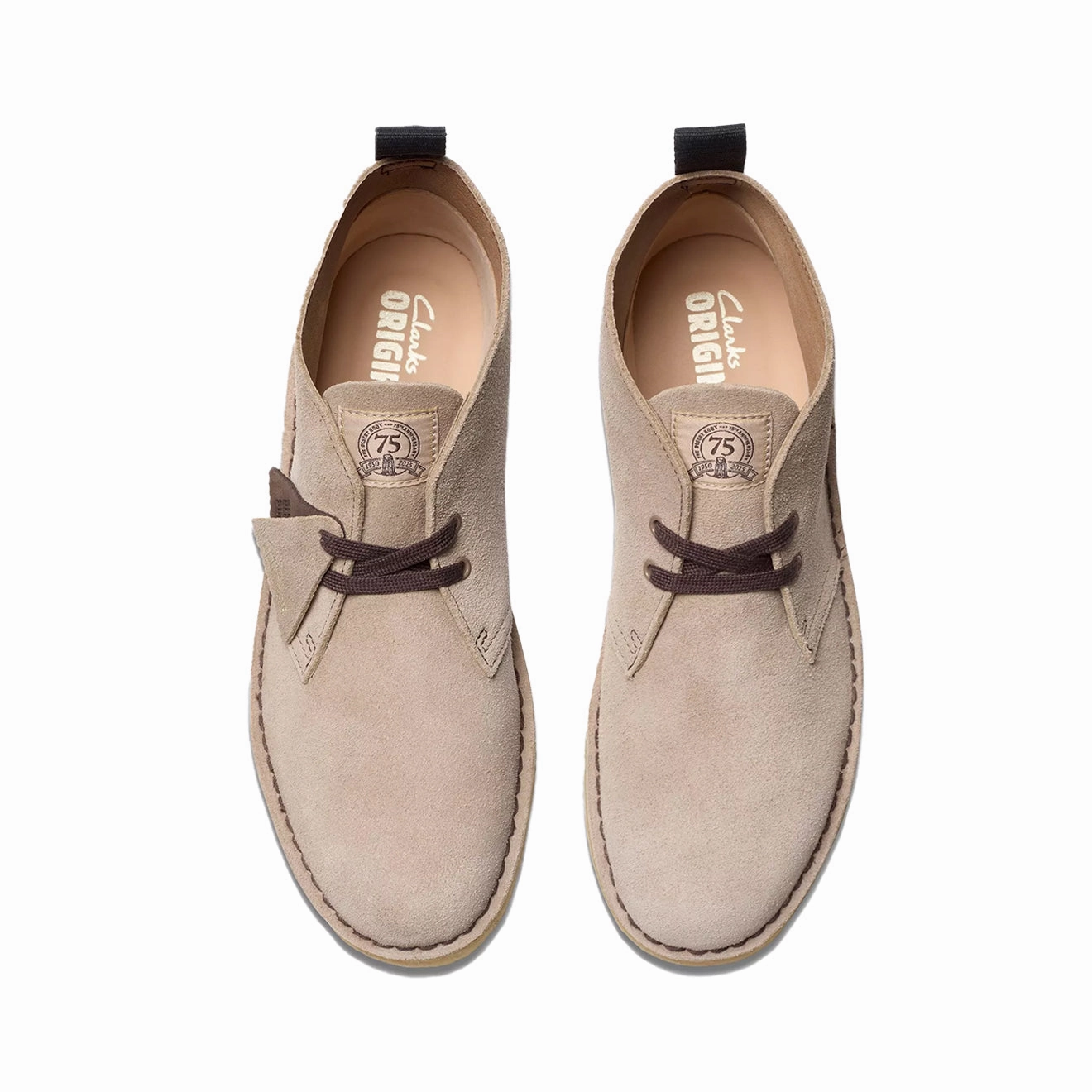 Clarks Originals Desert Boot Wolf Suede Heritage Suede Footwear