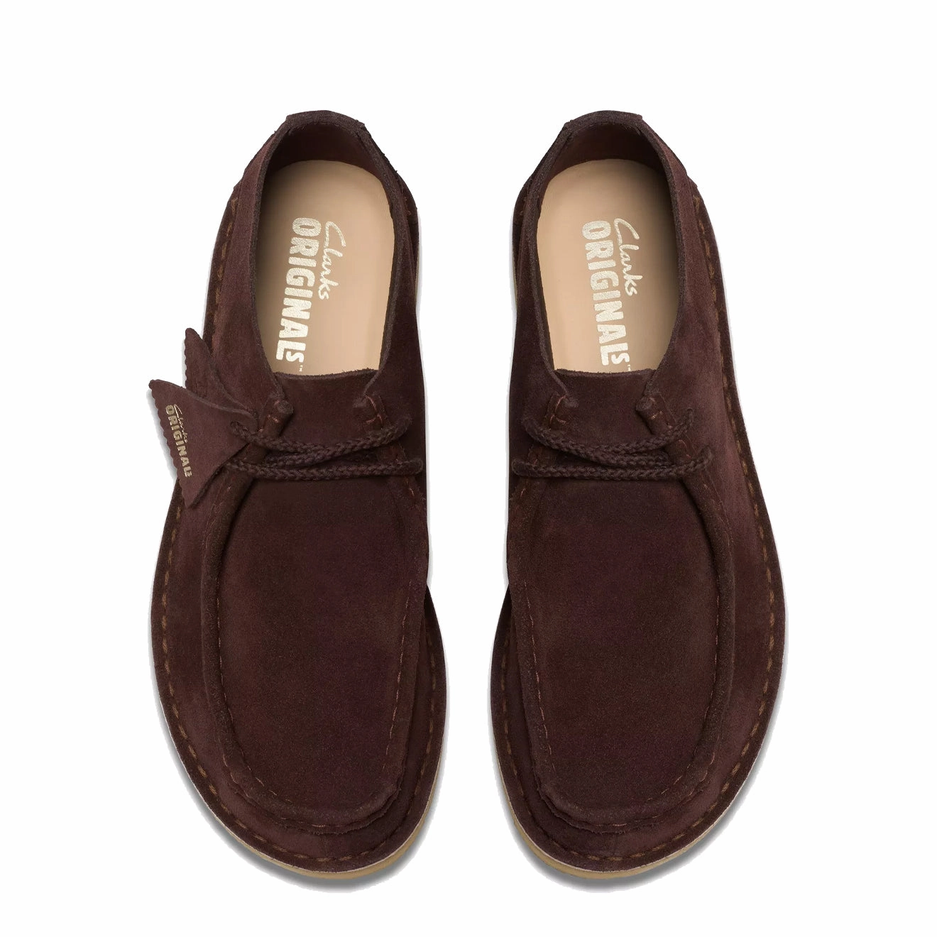 Clarks Originals Desert Nomad Deep Brown Suede Heritage Suede Footwear