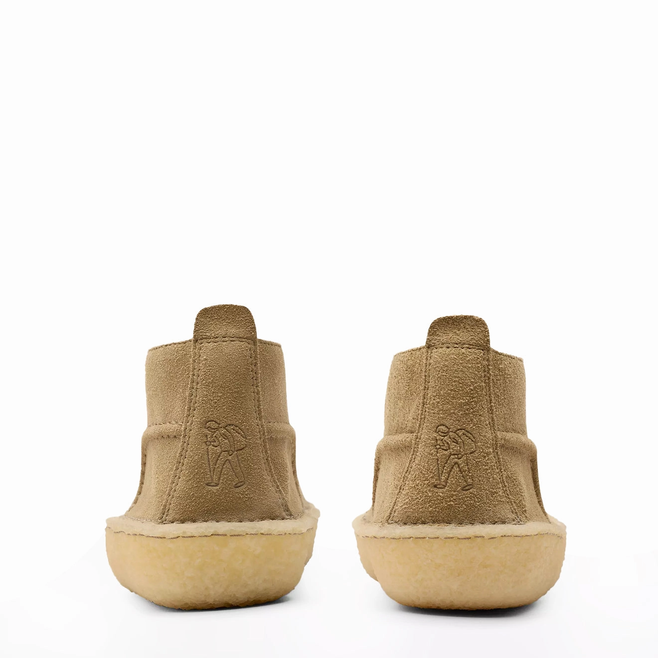 Clarks Originals Desert Rain Dark Sand Suede Heritage Suede Footwear