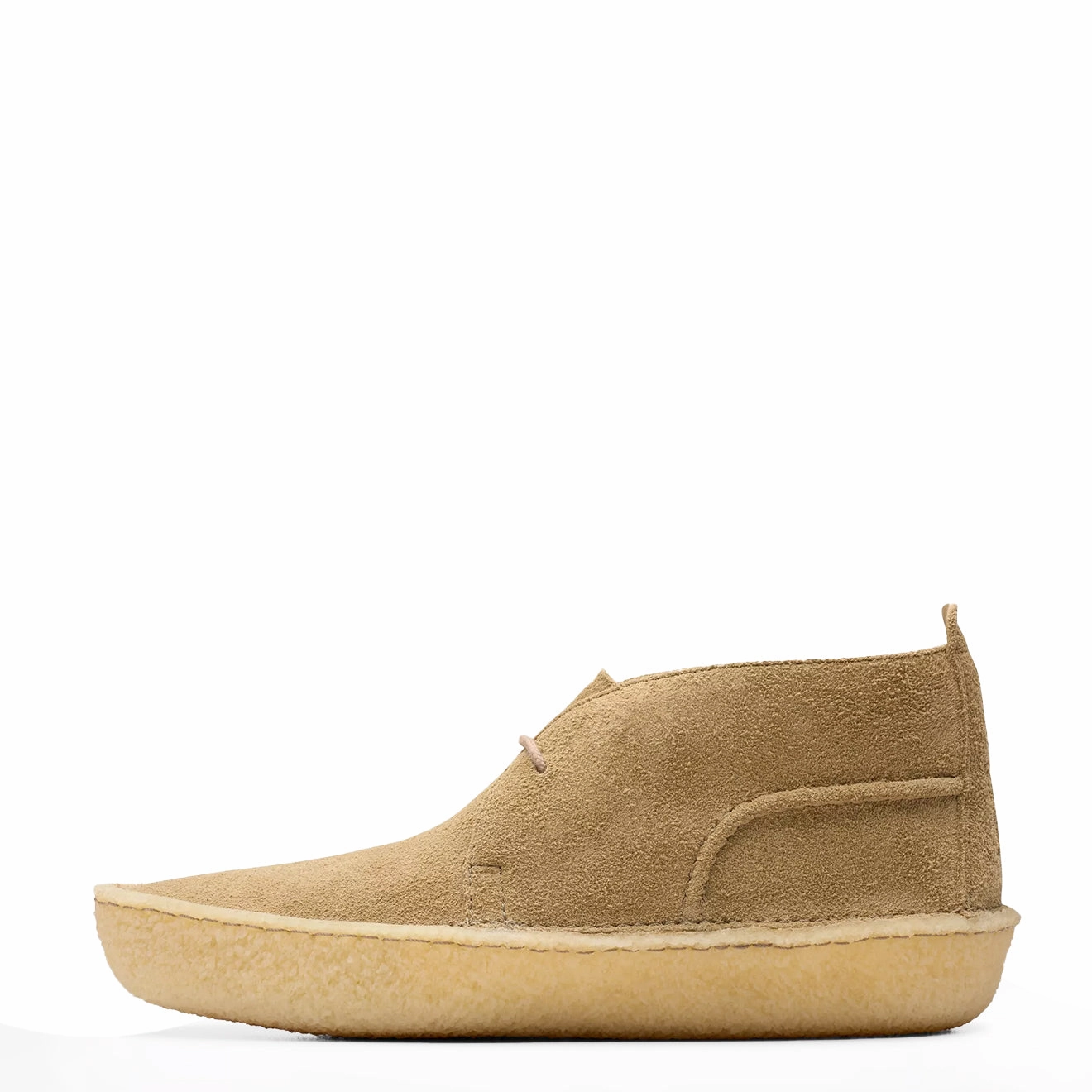 Clarks Originals Desert Rain Dark Sand Suede Heritage Suede Footwear