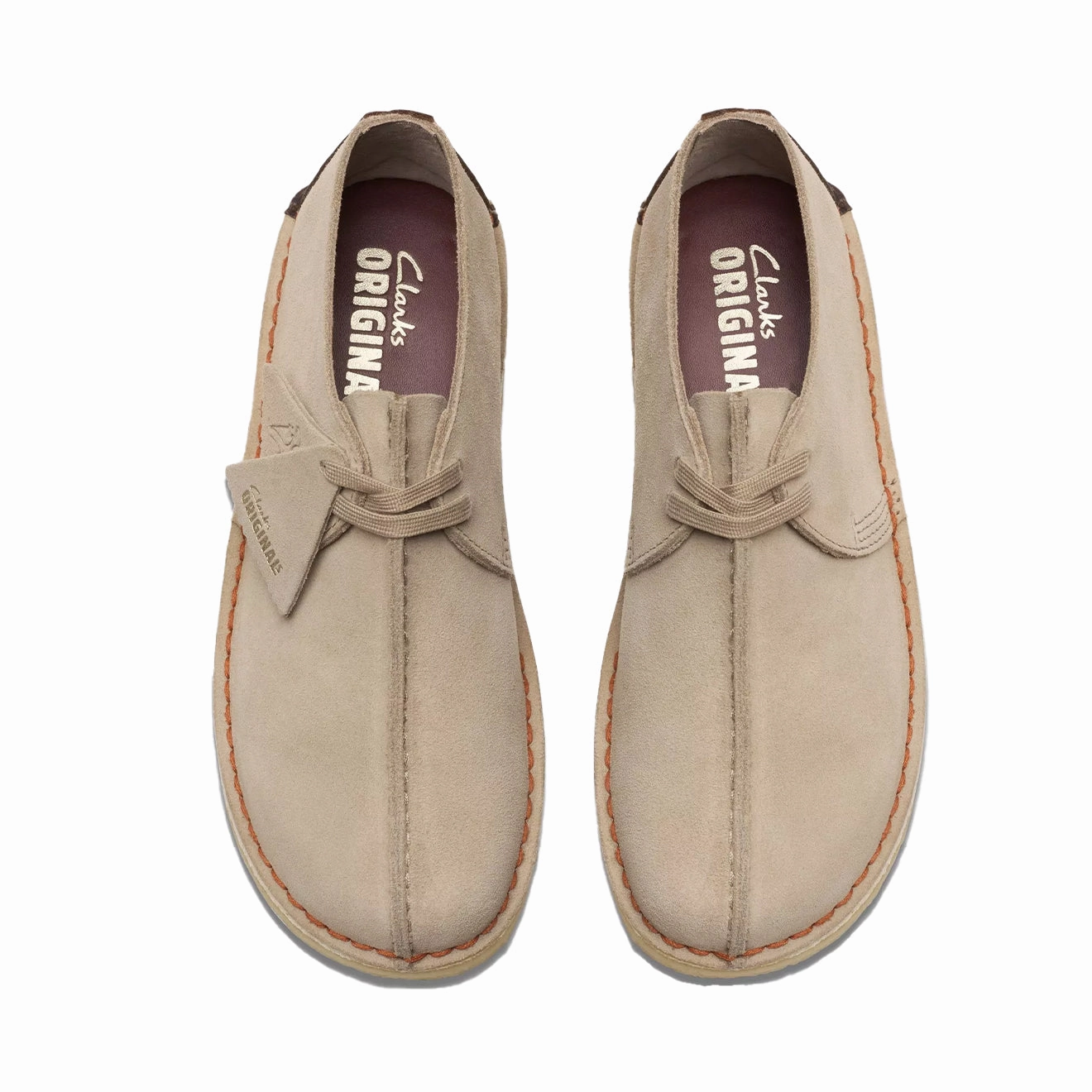 Clarks Originals Desert Trek Sand Suede Heritage Suede Footwear