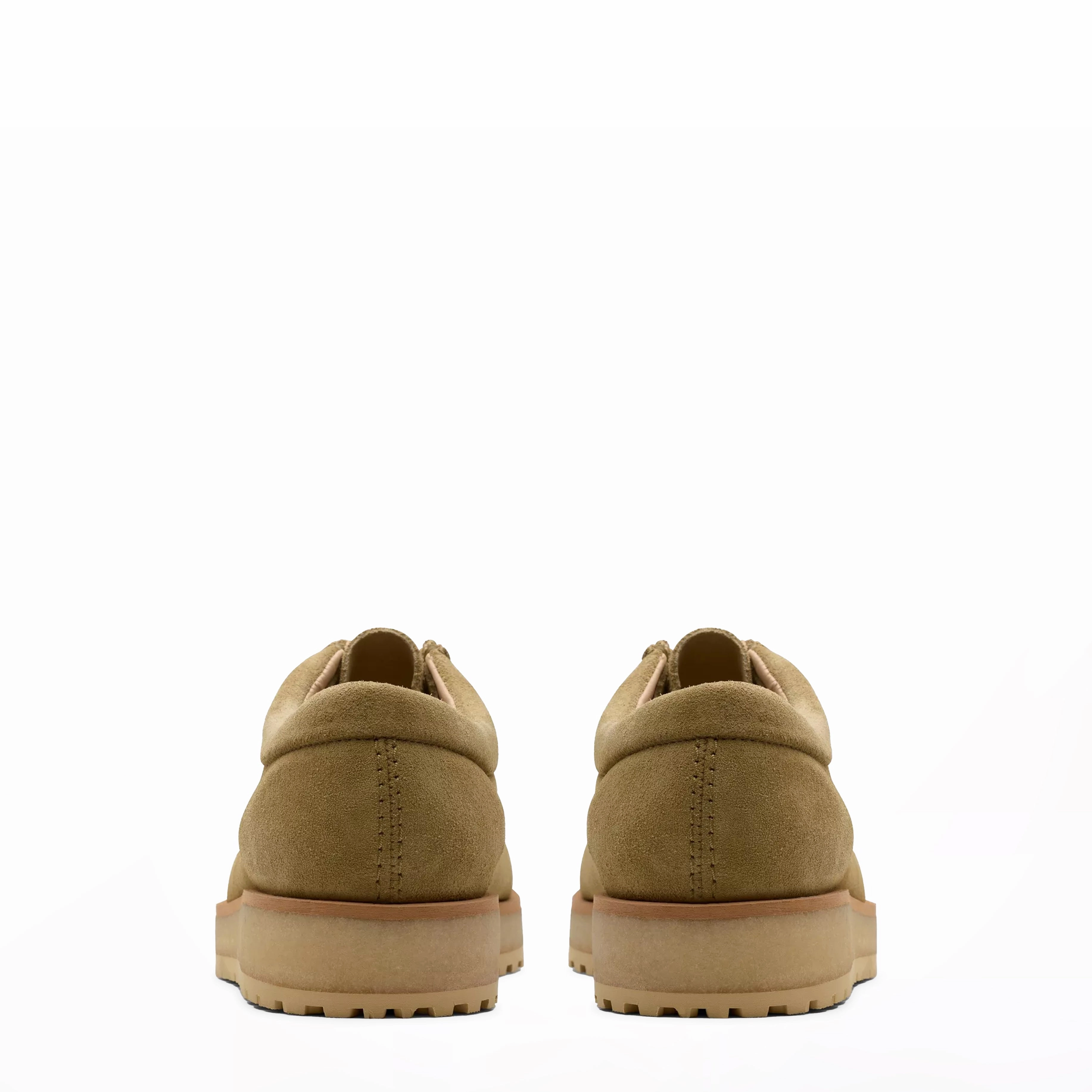 Clarks Originals The Wallabee Scout Lo Dark Sand Suede Heritage Suede Footwear