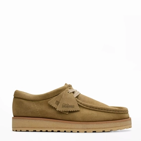 Clarks Originals The Wallabee Scout Lo Dark Sand Suede Clarks Originals shoe designs