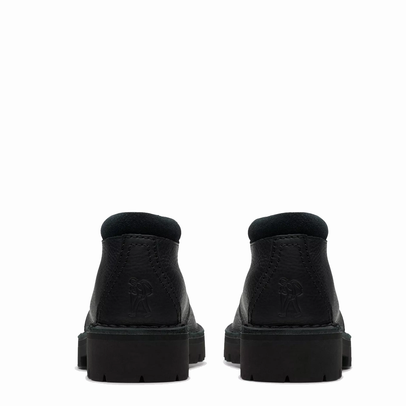 Clarks Originals Trek Hike Shoe Black Leather Heritage Suede Footwear