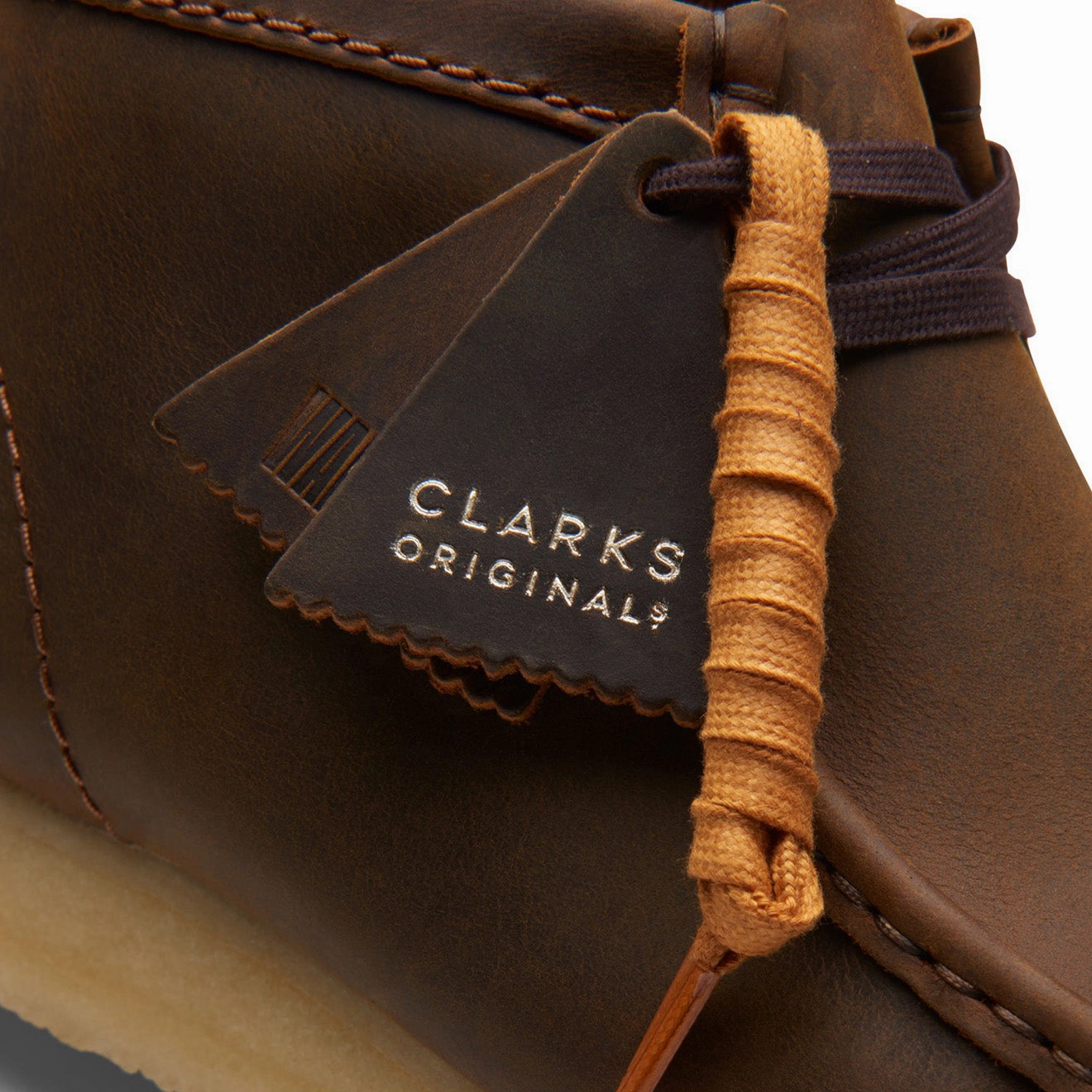Clarks Originals Wallabee Boot Beeswax Heritage Suede Footwear