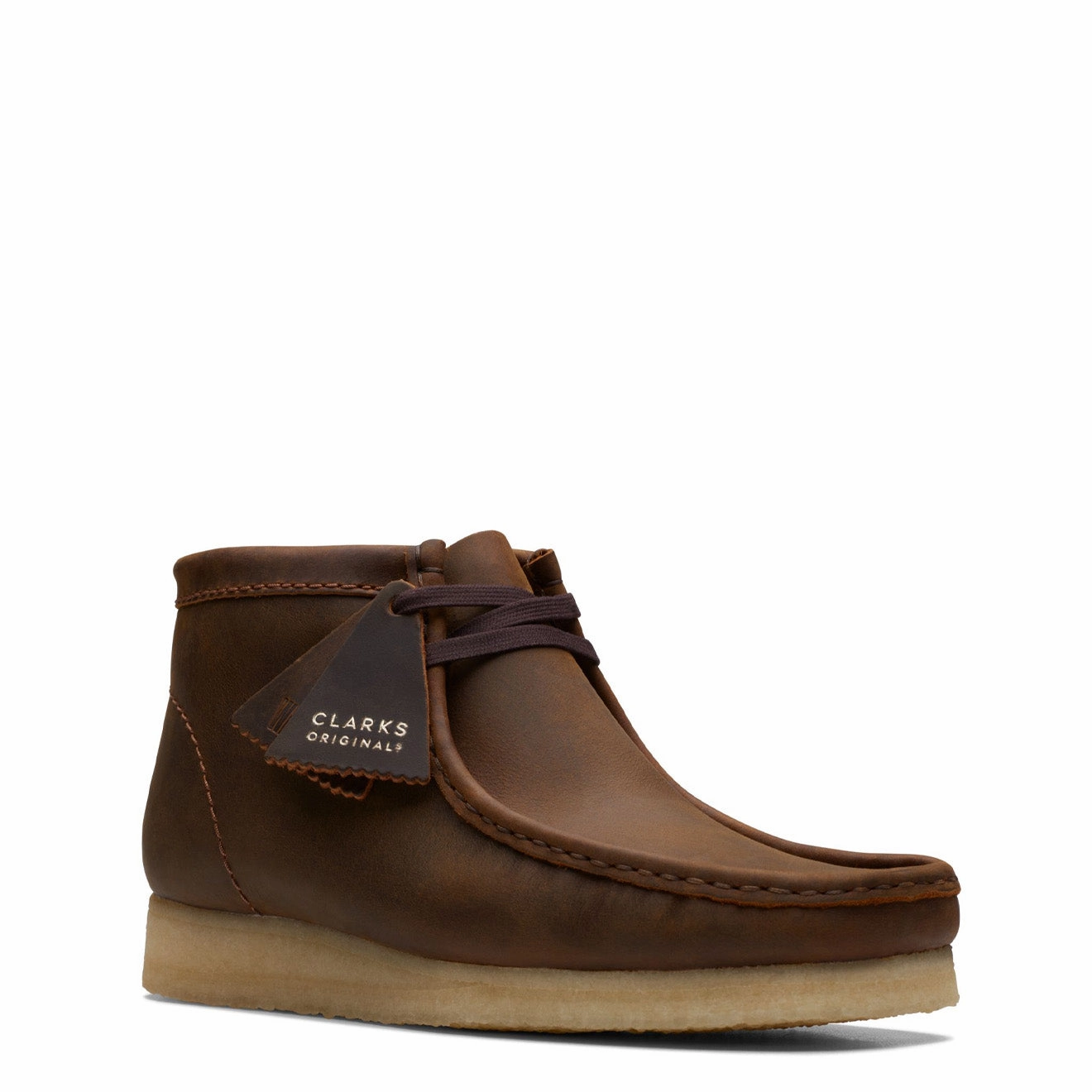 Clarks Originals Wallabee Boot Beeswax Heritage Suede Footwear