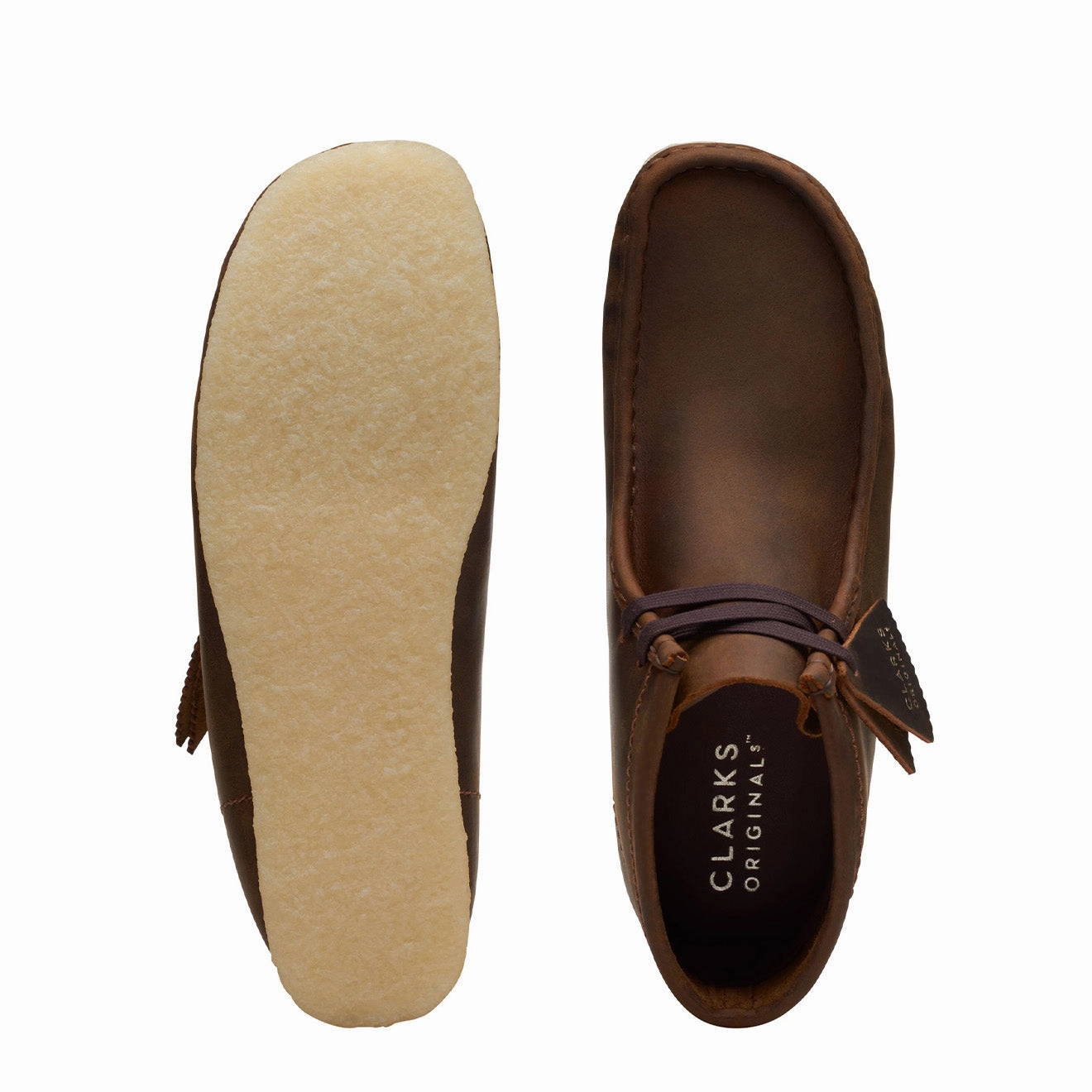 Clarks Originals Wallabee Boot Beeswax Heritage Suede Footwear