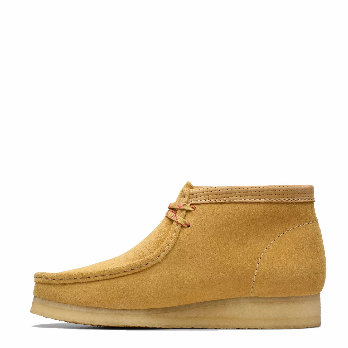 Clarks Originals Wallabee Boot Golden Tan Suede Heritage Suede Footwear