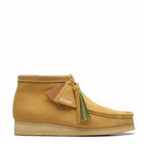 Clarks Originals Wallabee Boot Golden Tan Suede Clarks Originals shoe designs