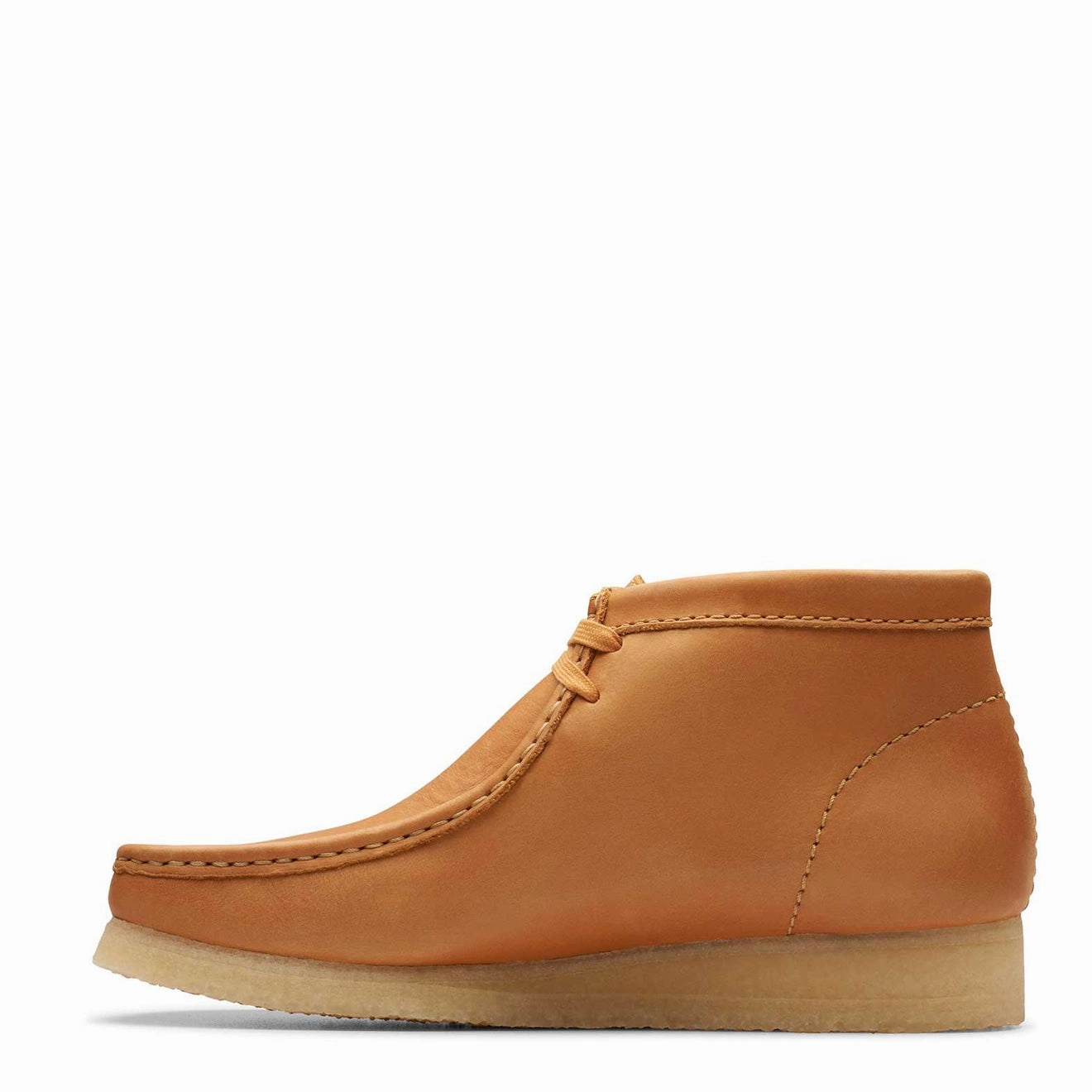 Clarks Originals Wallabee Boot Mid Tan Leather Heritage Suede Footwear