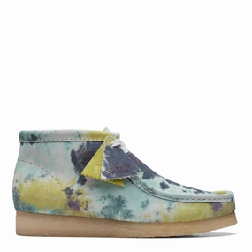 Clarks Originals Wallabee Boot Turquoise TieDye Clarks Originals shoe designs