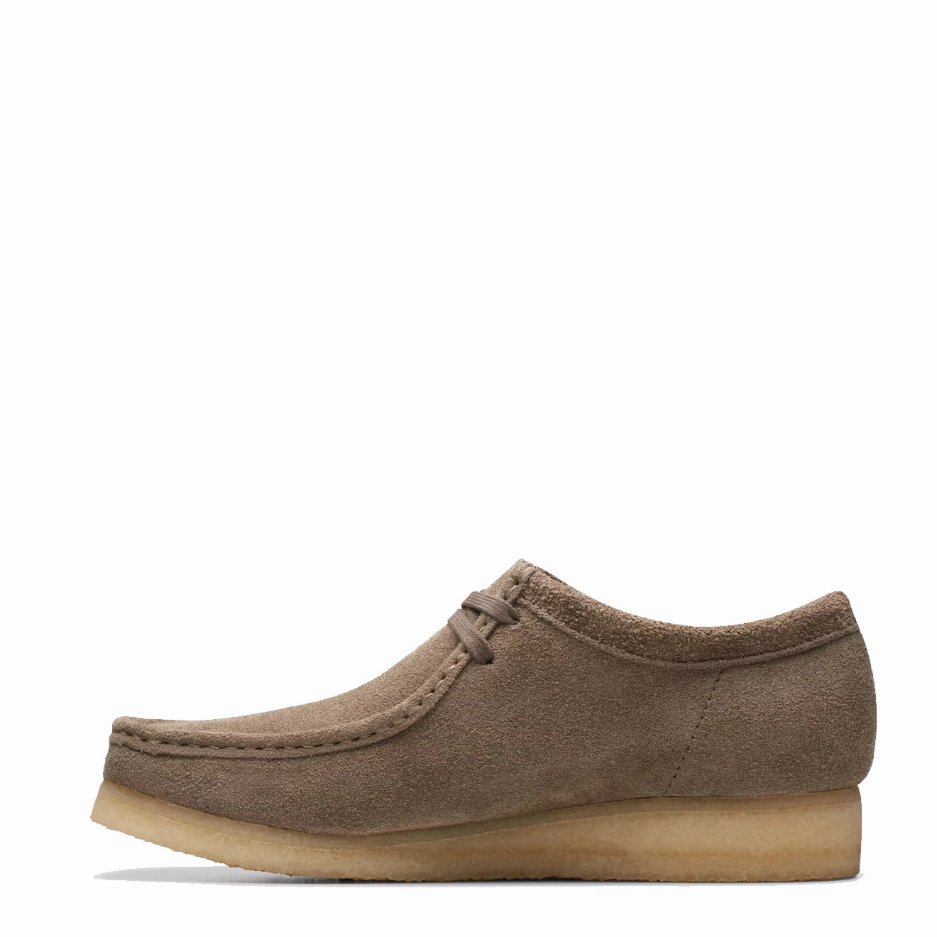 Clarks Originals Wallabee Dark Grey Suede Heritage Suede Footwear