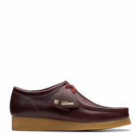 Clarks Originals Wallabee Deep Red Leather Clarks Originals shoe designs