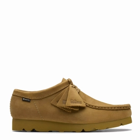 Clarks Originals Wallabee GTX Shoe Oakmoss Nubuck Clarks Originals shoe designs