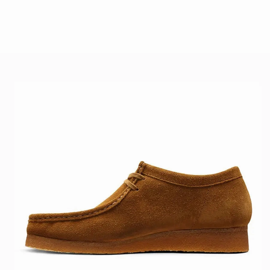 Clarks Originals Wallabee Shoes Cola Suede Heritage Suede Footwear