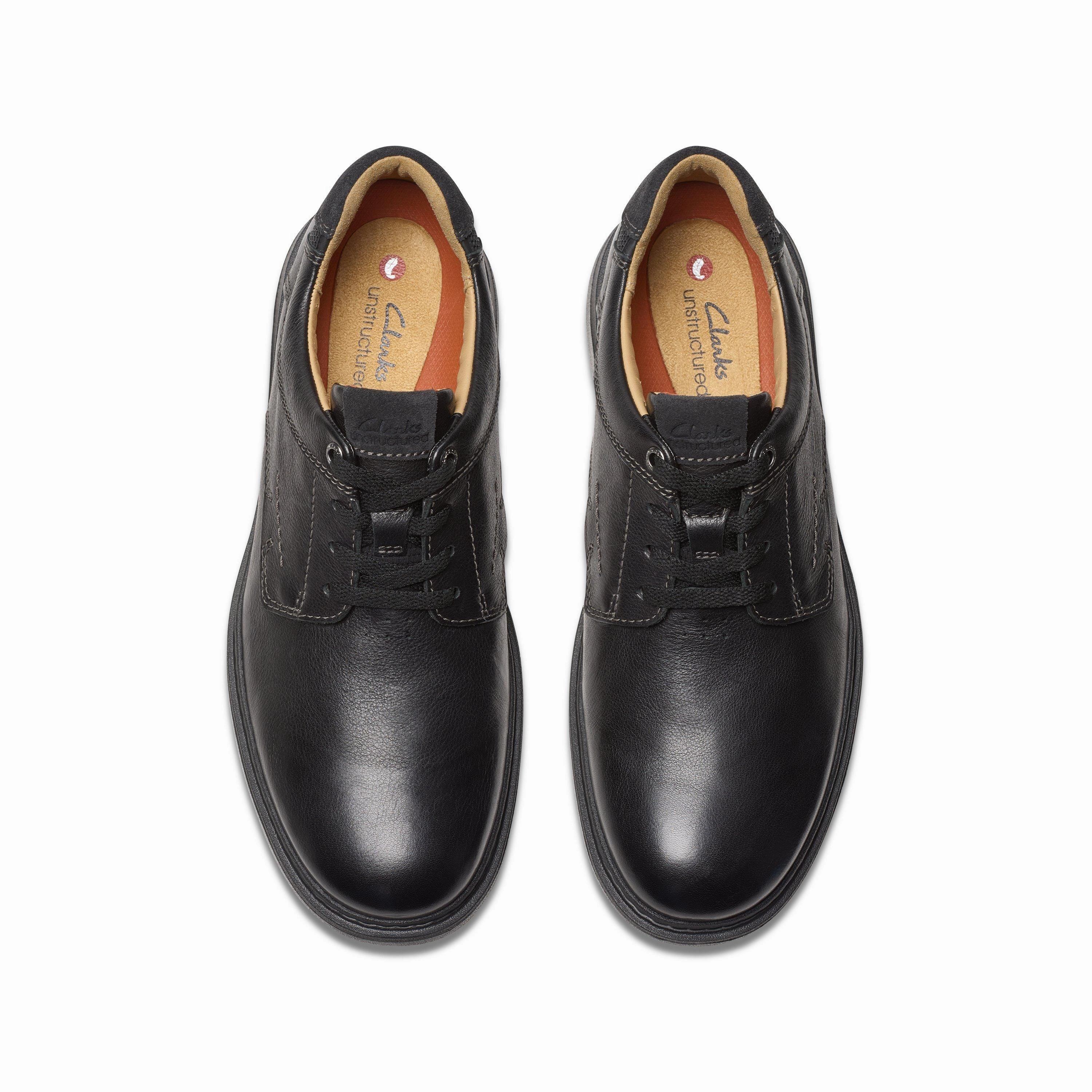 CLARKS UN BRILEY PACE MEN'S MEDIUM AND WIDE Clarks classic leather shoes
