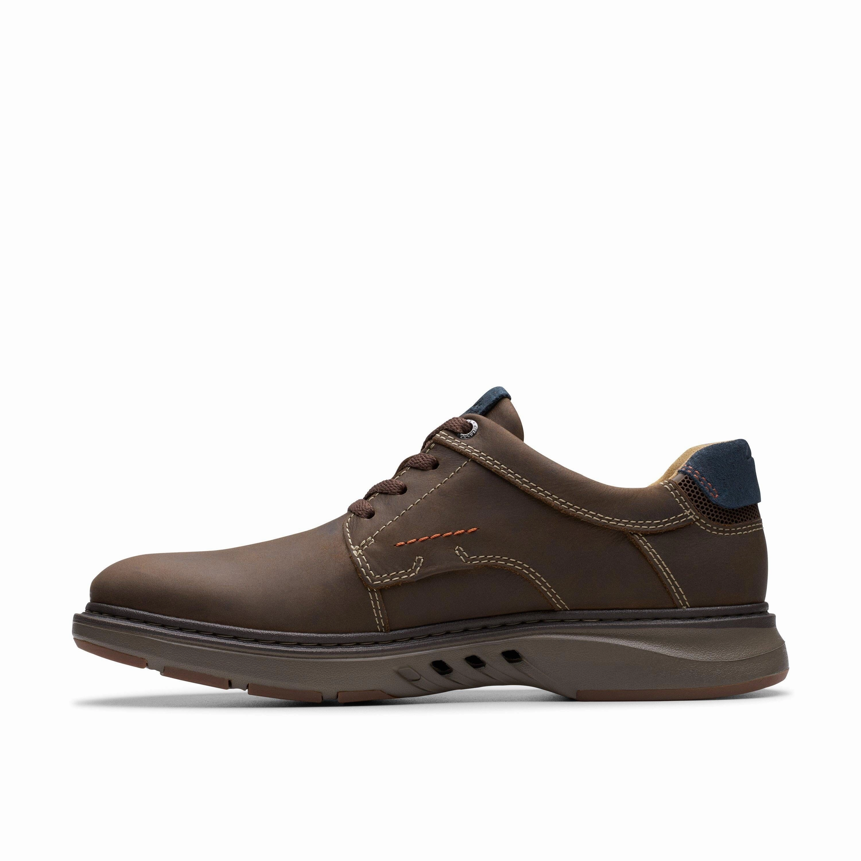 CLARKS UN BRILEY PACE MEN'S MEDIUM AND WIDE Clarks classic leather shoes