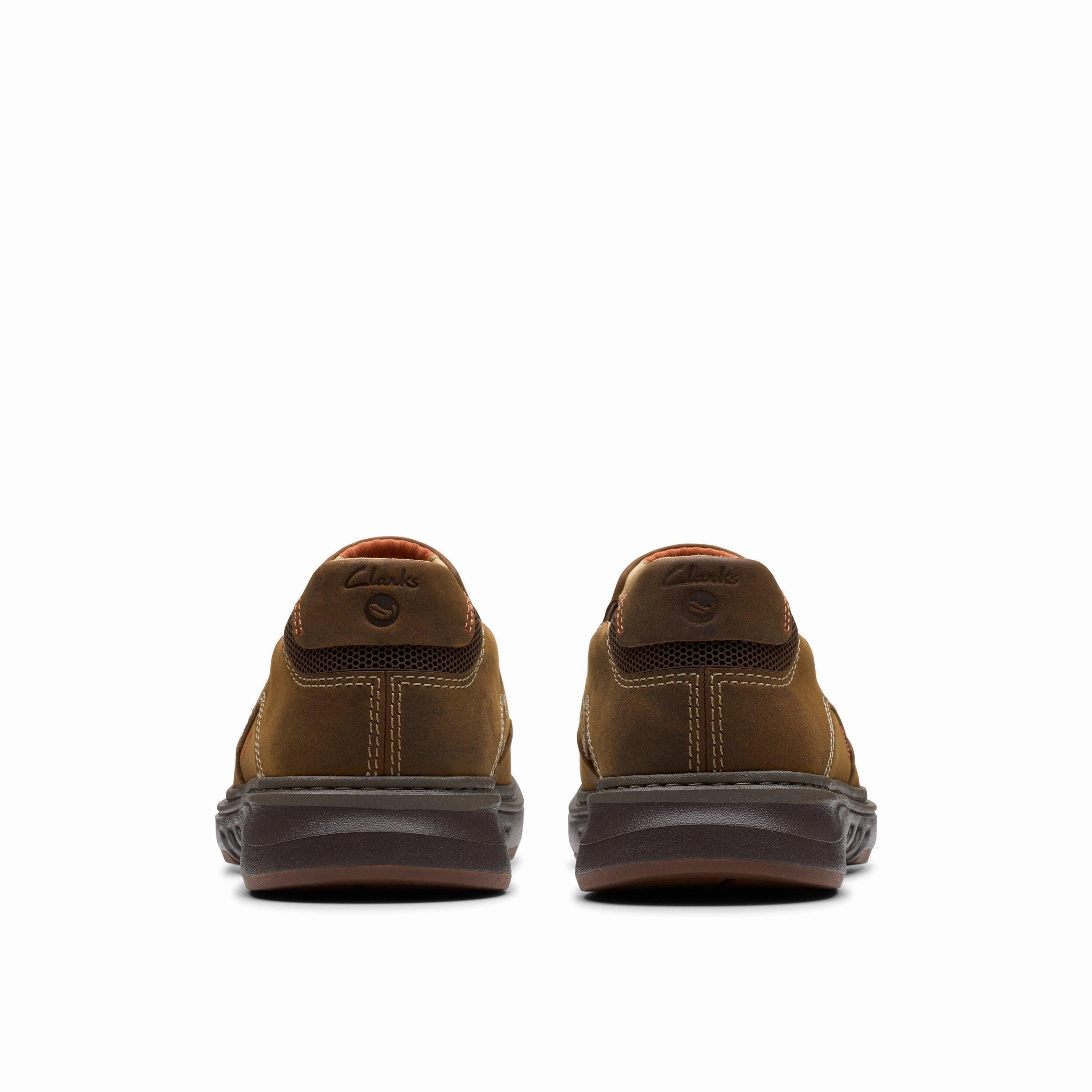 CLARKS UN BRILEY STEP MEN'S MEDIUM AND WIDE Clarks classic leather shoes