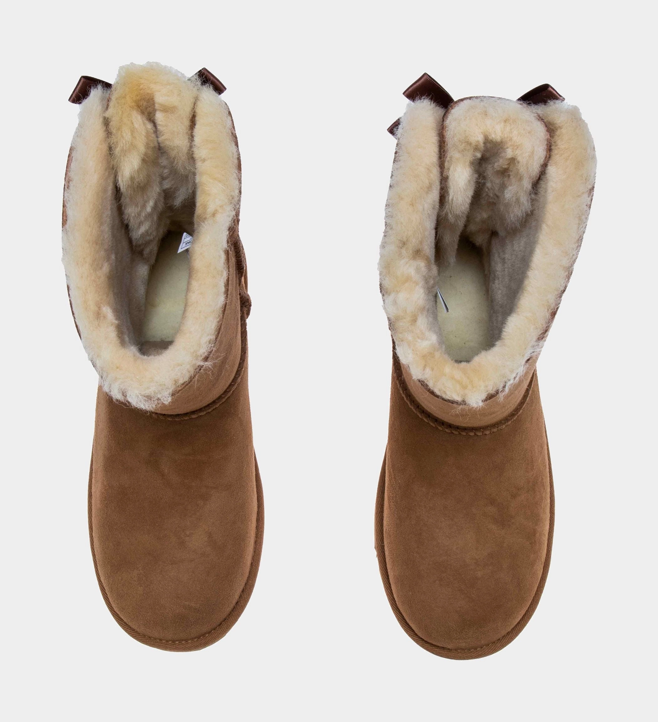 Classic Bailey Bow 2 Grade School Boots (Chestnut Brown) Ugg Mini Boot Styles