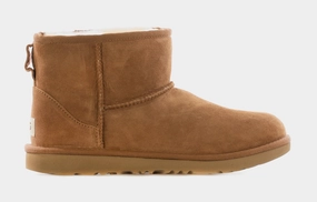 Classic Mini II Ankle Grade School Boots (Chestnut) ugg classic tasman slippers warm and durable