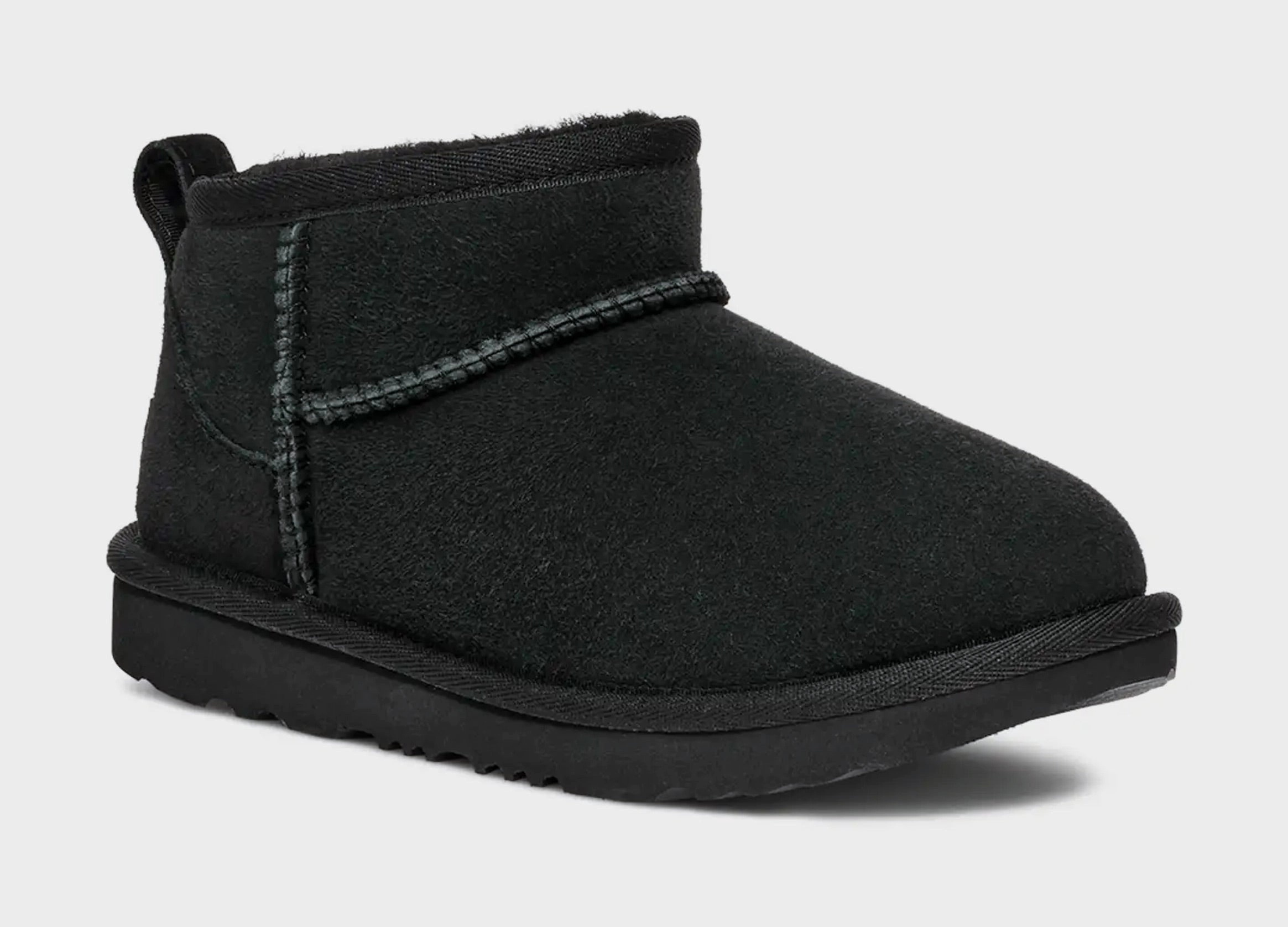 Classic Ultra Mini Grade School Boots (Black) Ugg Mini Boot Styles