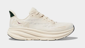 Clifton 9 Mens Running Shoes (Oat Milk/Alabaster) Trail-ready Hoka hiking shoes