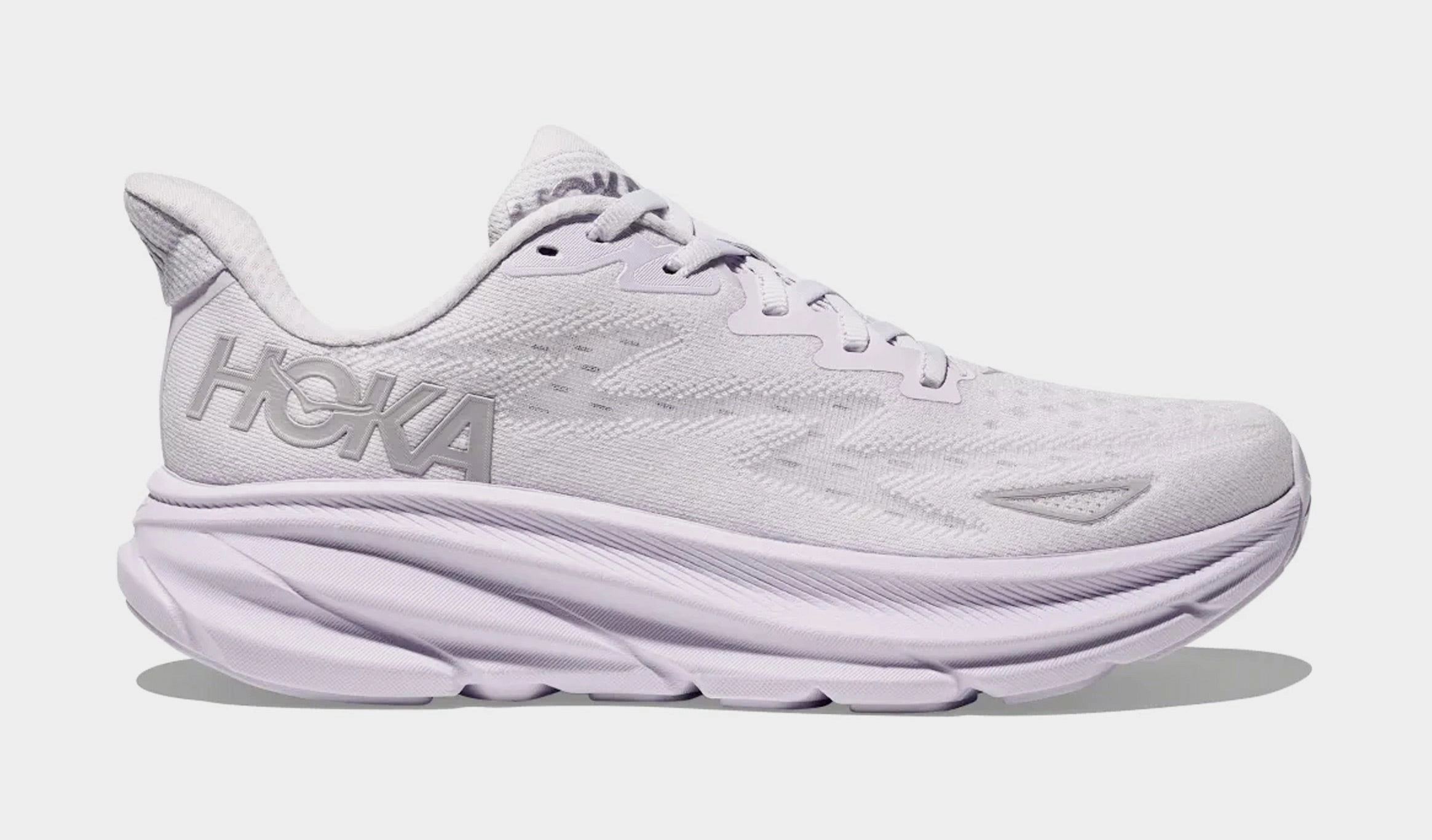 Clifton 9 Womens Running Shoes (Starlight Glow) Trail-ready Hoka hiking shoes