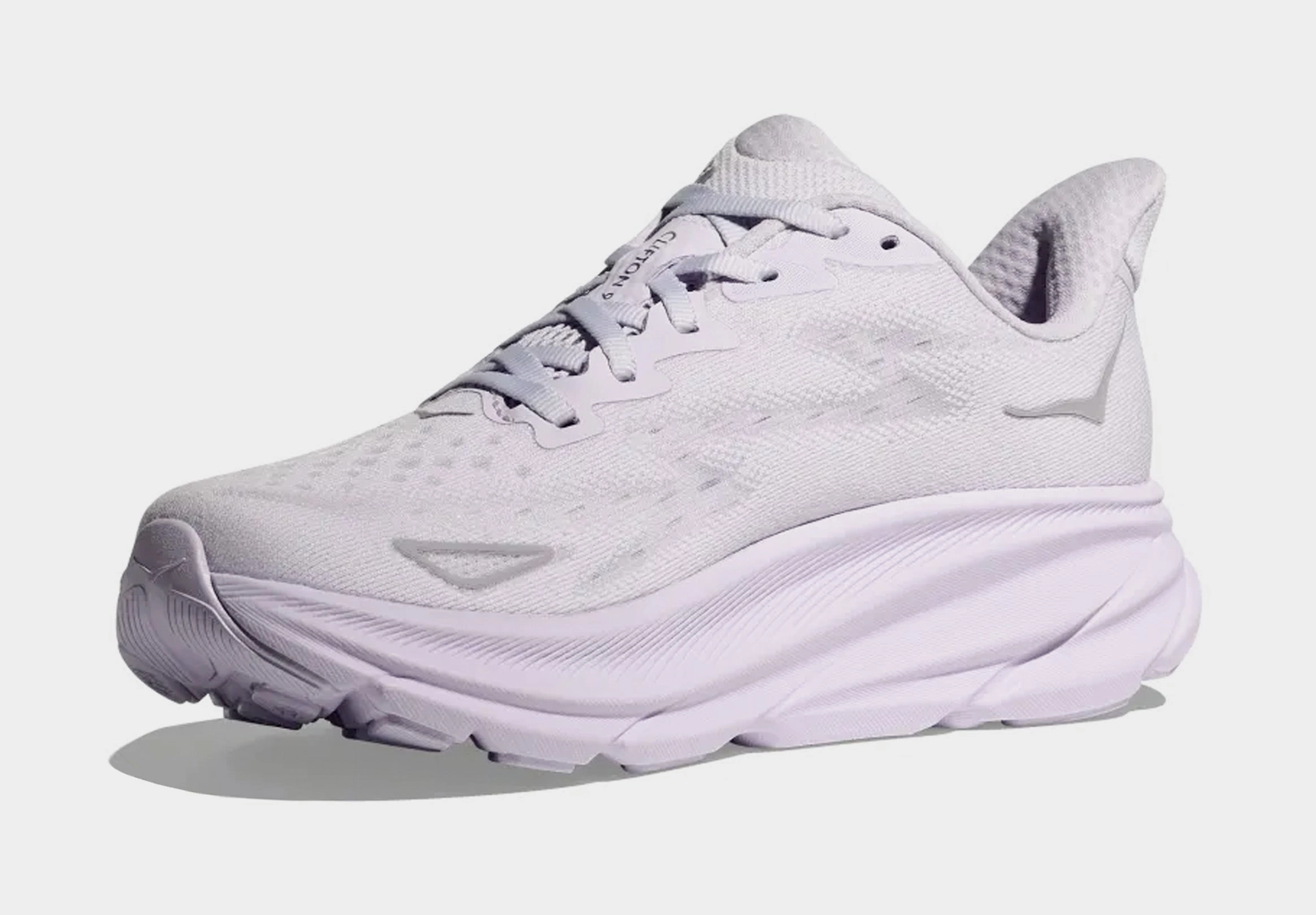 Clifton 9 Womens Running Shoes (Starlight Glow) Trail grip footwear