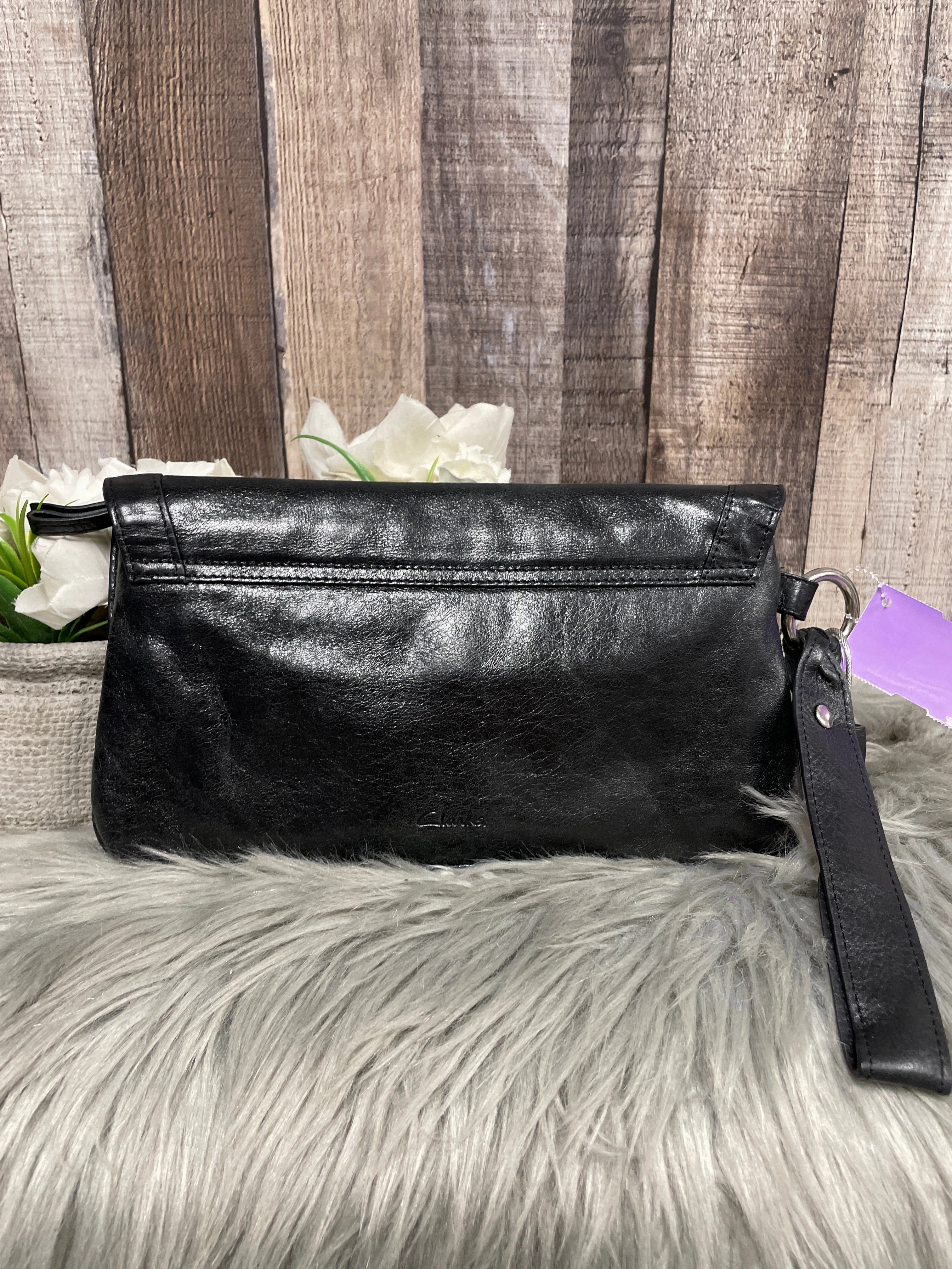 Clutch Leather By Clarks  Size: Medium Leather Footwear