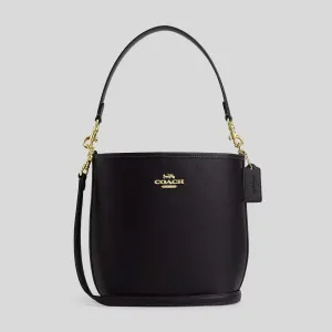 Coach Bags COACH City Bucket Bag In Pebble Leather Black CT801
