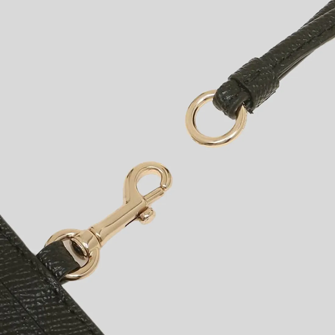 Coach Bags COACH ID Lanyard In Crossgrain leather Black 57311
