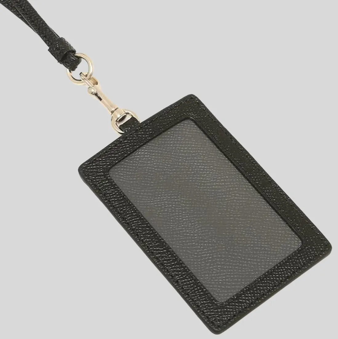 Coach Bags COACH ID Lanyard In Crossgrain leather Black 57311