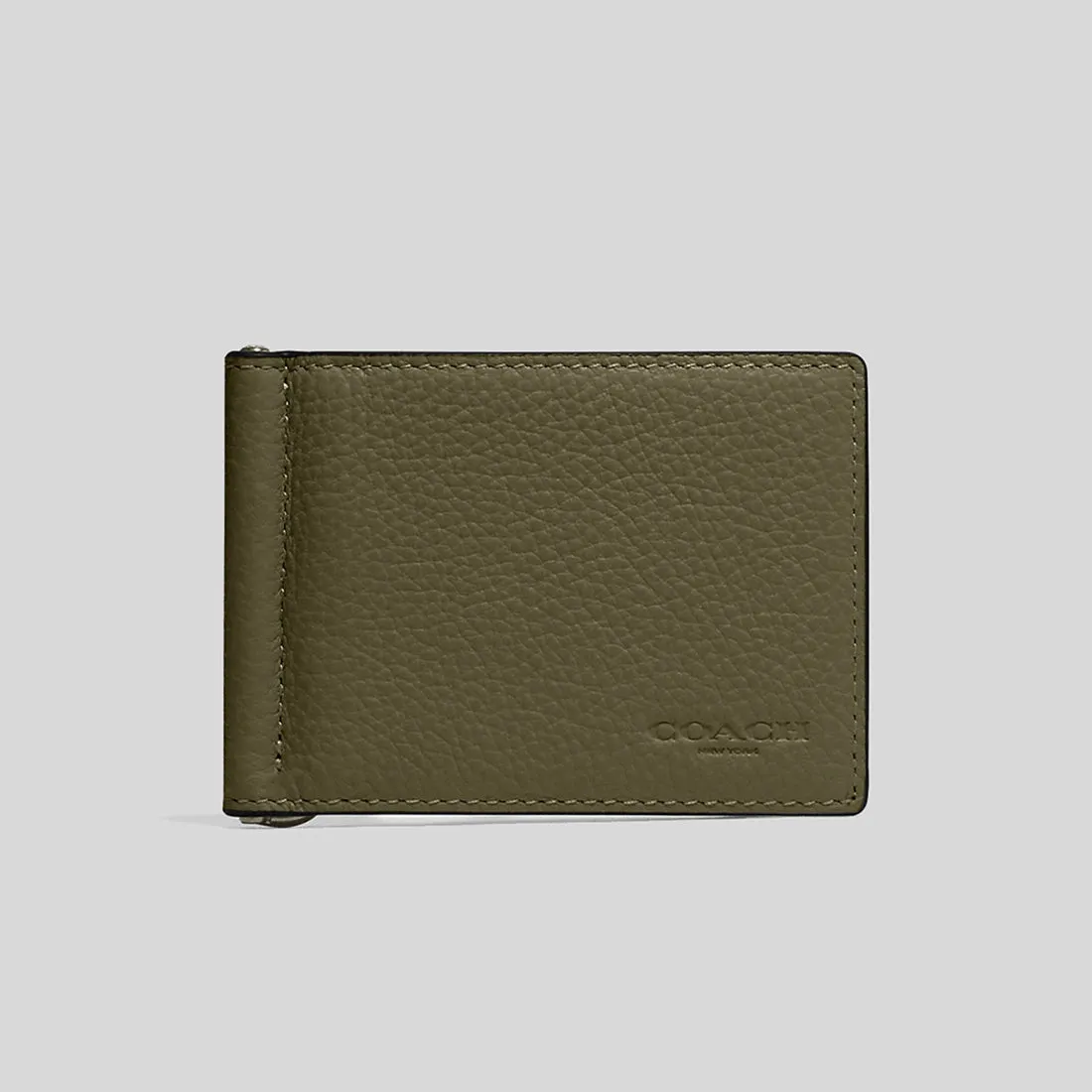 Coach Bags Coach Slim Money Clip Billfold Wallet Olive Drab CH090