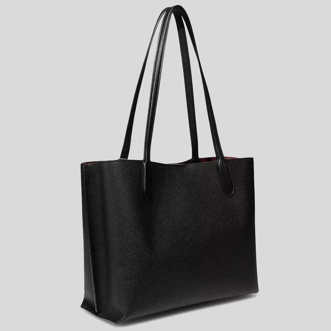 Coach Bags COACH Willow Tote Bag Silver/Black C0689