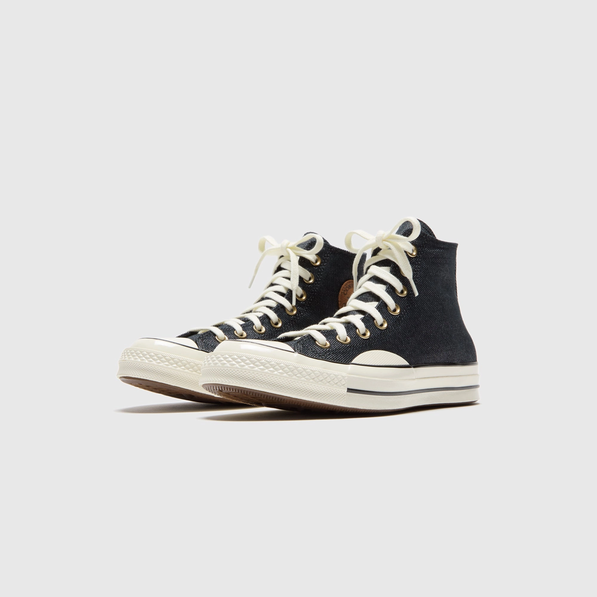 Converse Chuck 70 - Black / Dark Whiskey / Black Heritage style lace-ups