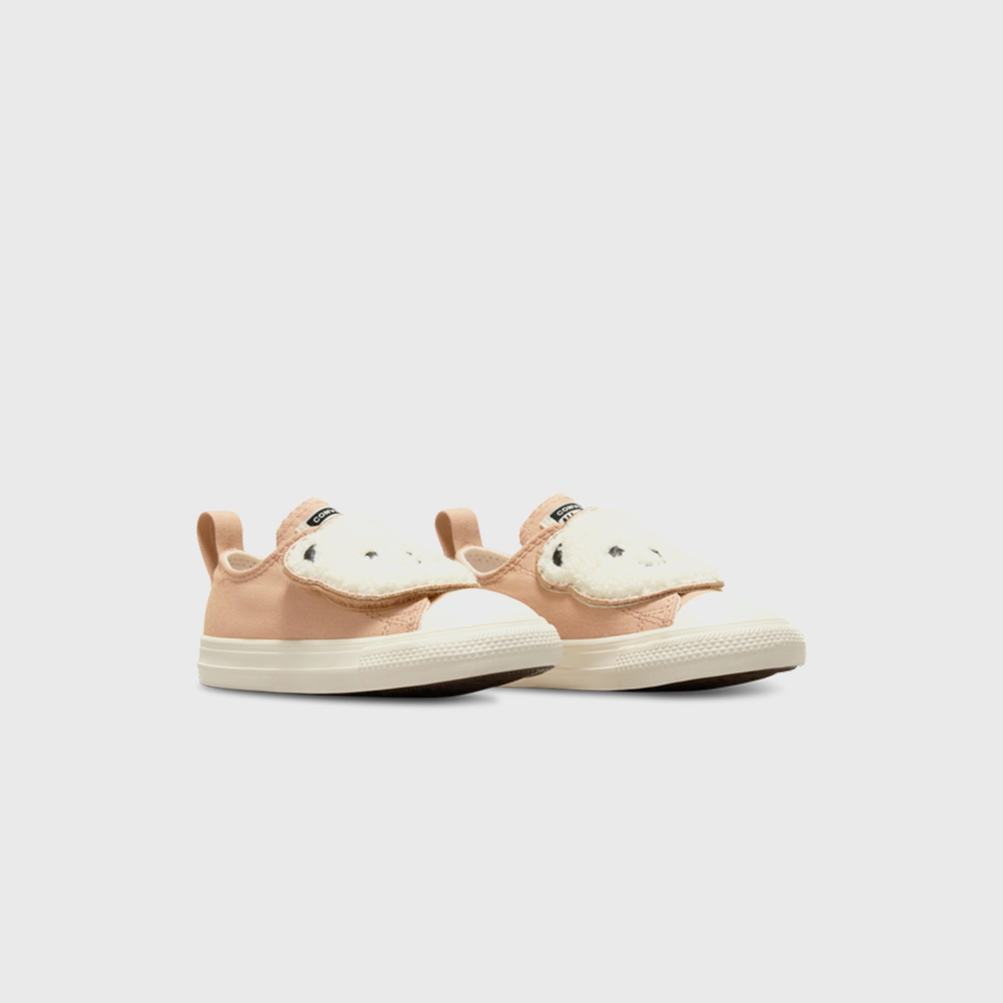 Converse TD Chuck Taylor All Star Sherpa Bear Easy-On - Quarry Heritage style lace-ups