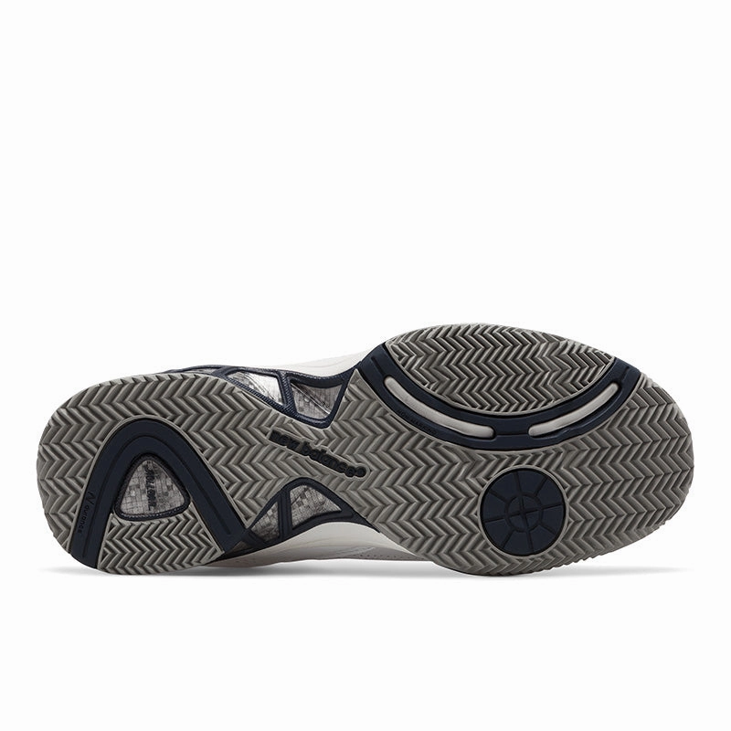 Court 806 - White with Navy - Men's New Balance lifestyle shoes