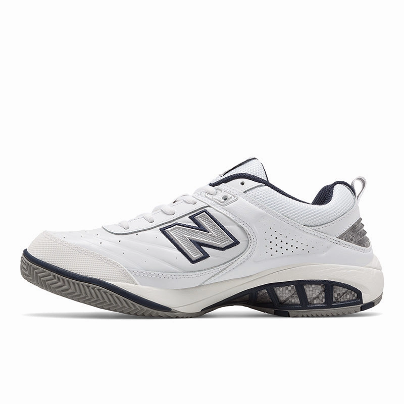 Court 806 - White with Navy - Men's New Balance lifestyle shoes