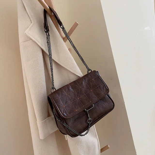 Crossbody Bags for Women Large Capacity High-end Foreign Shoulder Bag Korean Version of The Messenger Bag Retro Messenger Bag Fashion Nova Bags