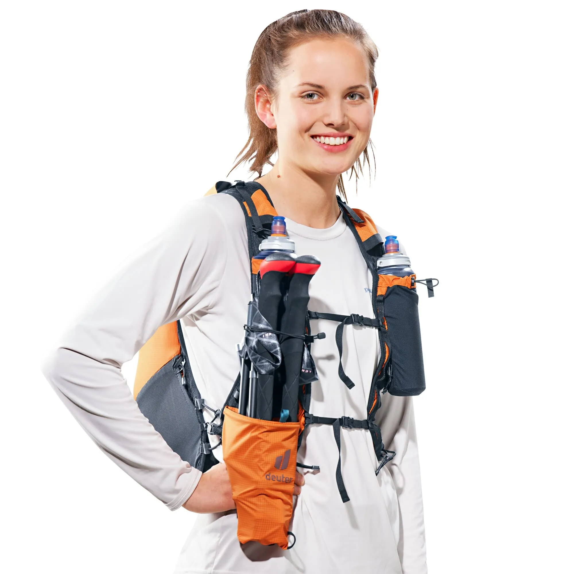 Deuter Ascender 13 w/ 2 Flasks Bags Deuter
