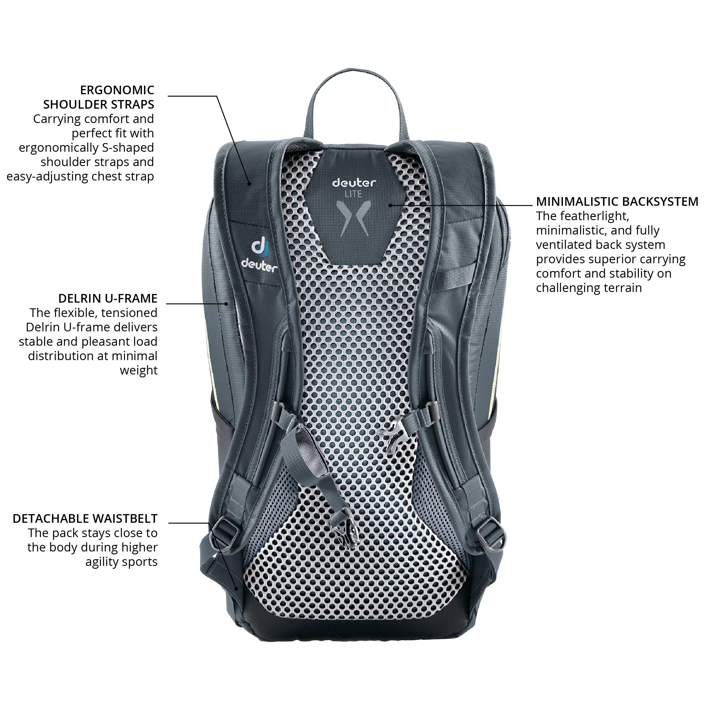 Deuter Speed Lite 16 Hiking Backpack Bags Deuter