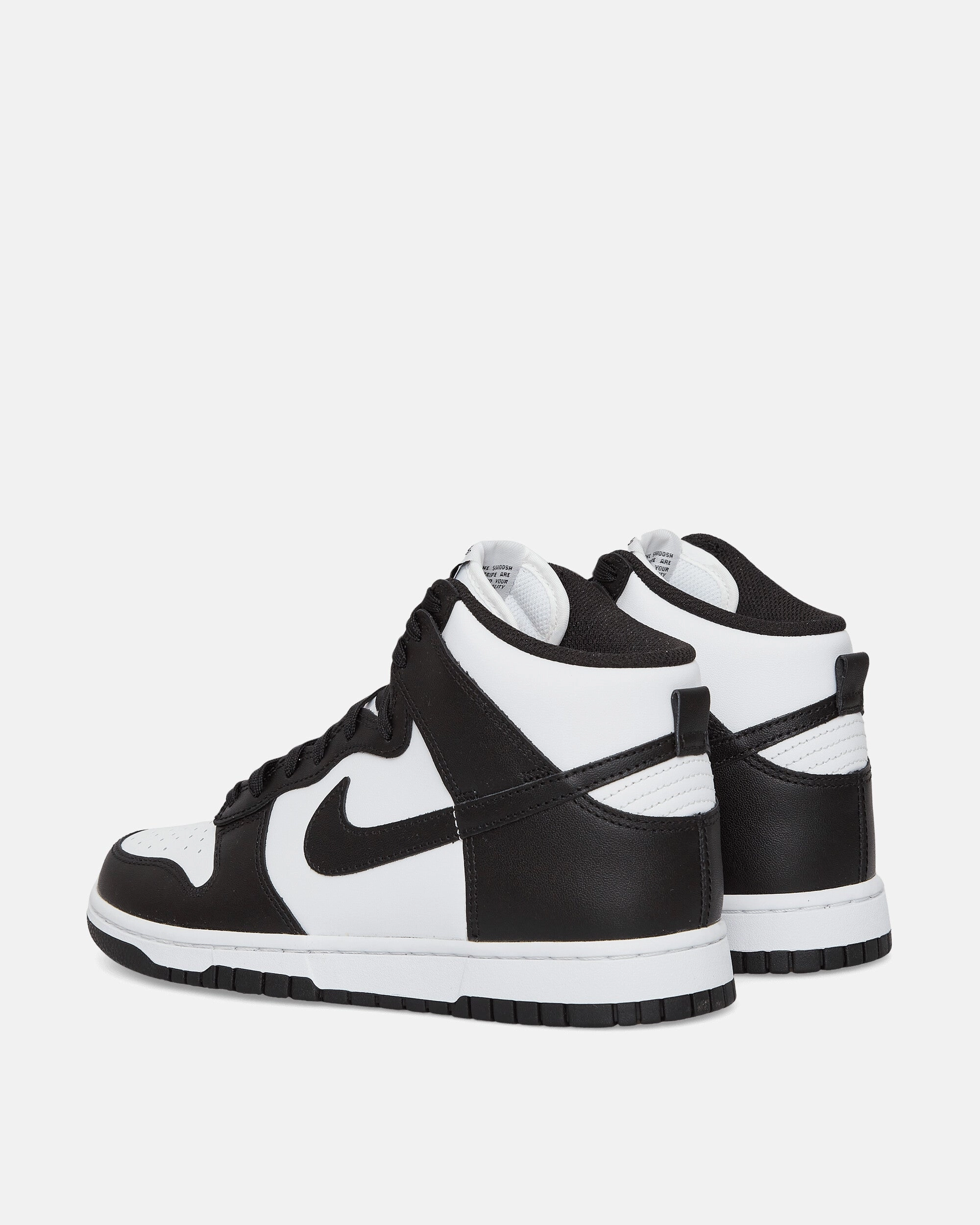 Dunk High Retro Sneakers White / Black Flexible Shoes