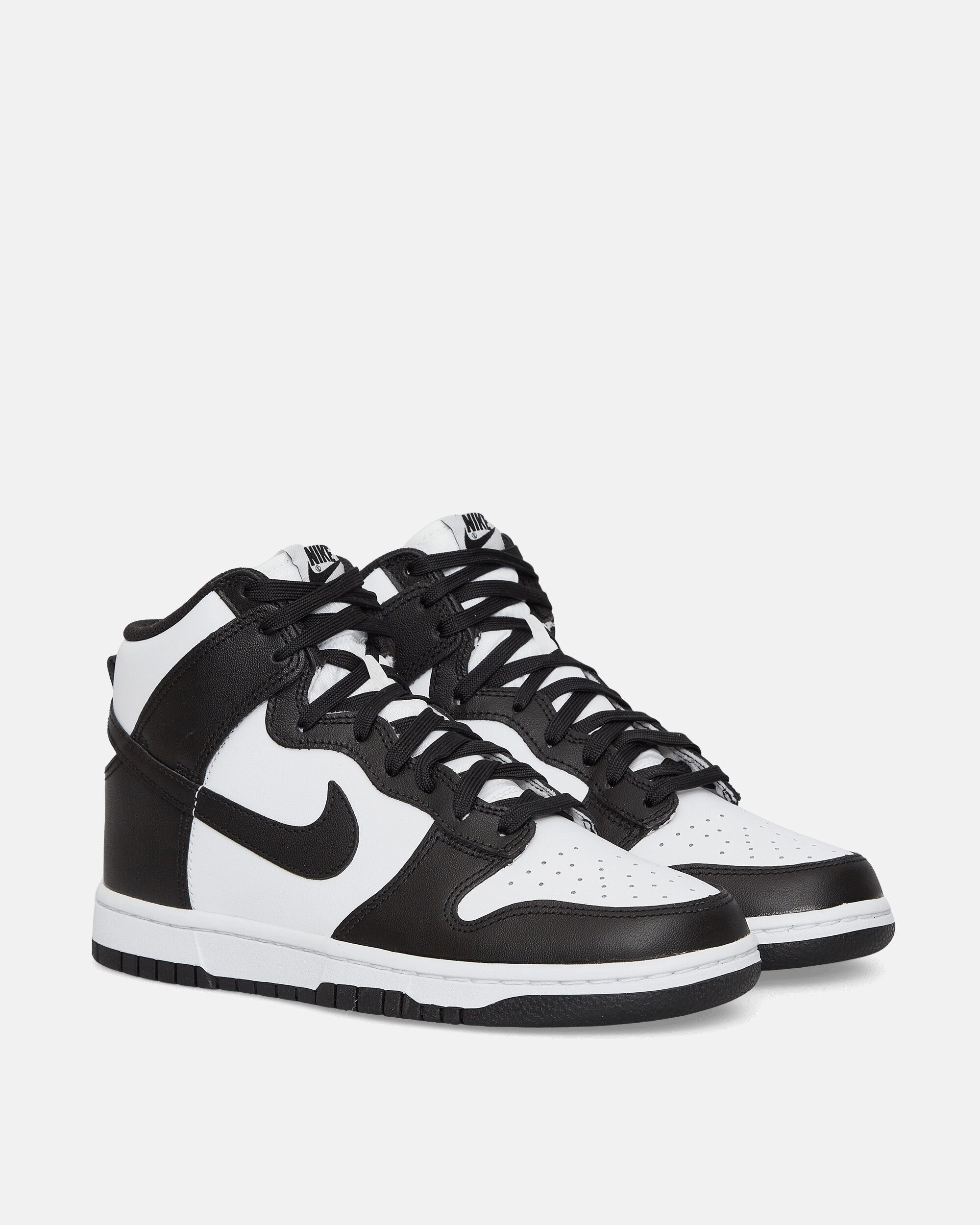 Dunk High Retro Sneakers White / Black Flexible Shoes