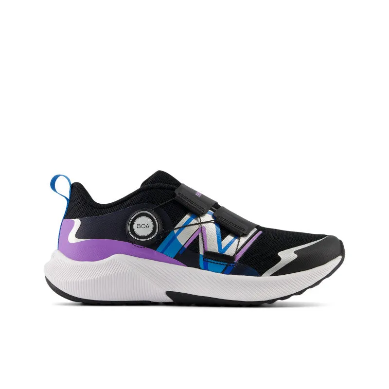 DynaSoft Reveal v4 BOA - Black with Purple Fade and Spice Blue - Big Kids New Balance lifestyle shoes